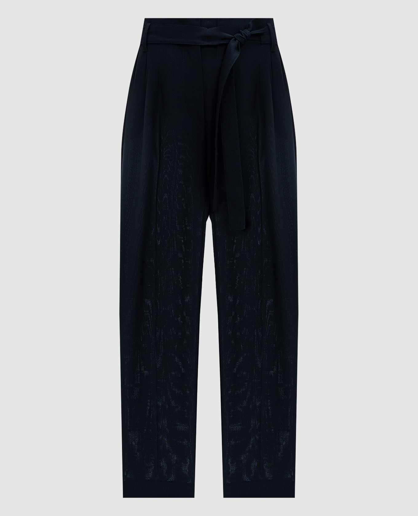 The Row Lonan blue wool trousers