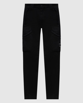 C.P. Company Black cargo with logo patch MPA730A005529G