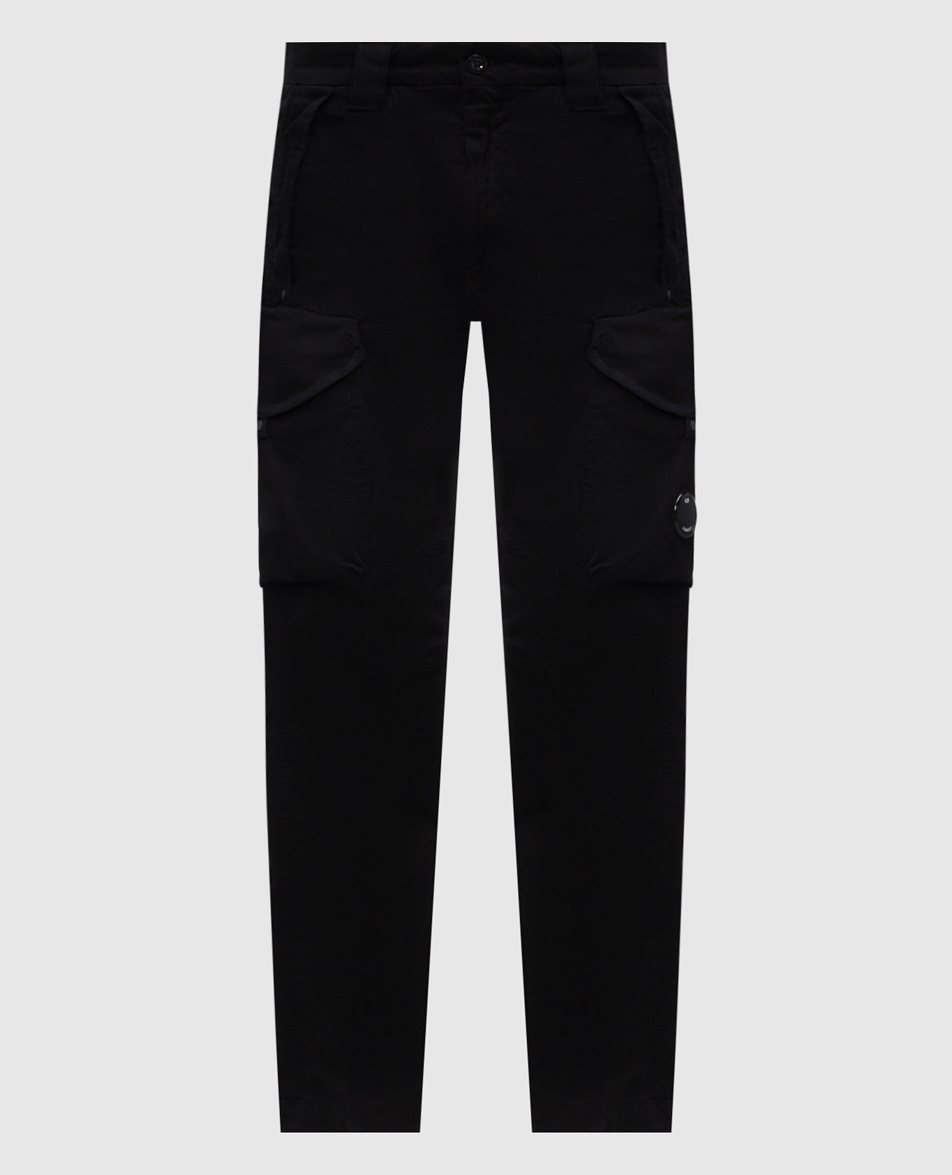 Black cargo with logo patch C.P. Company