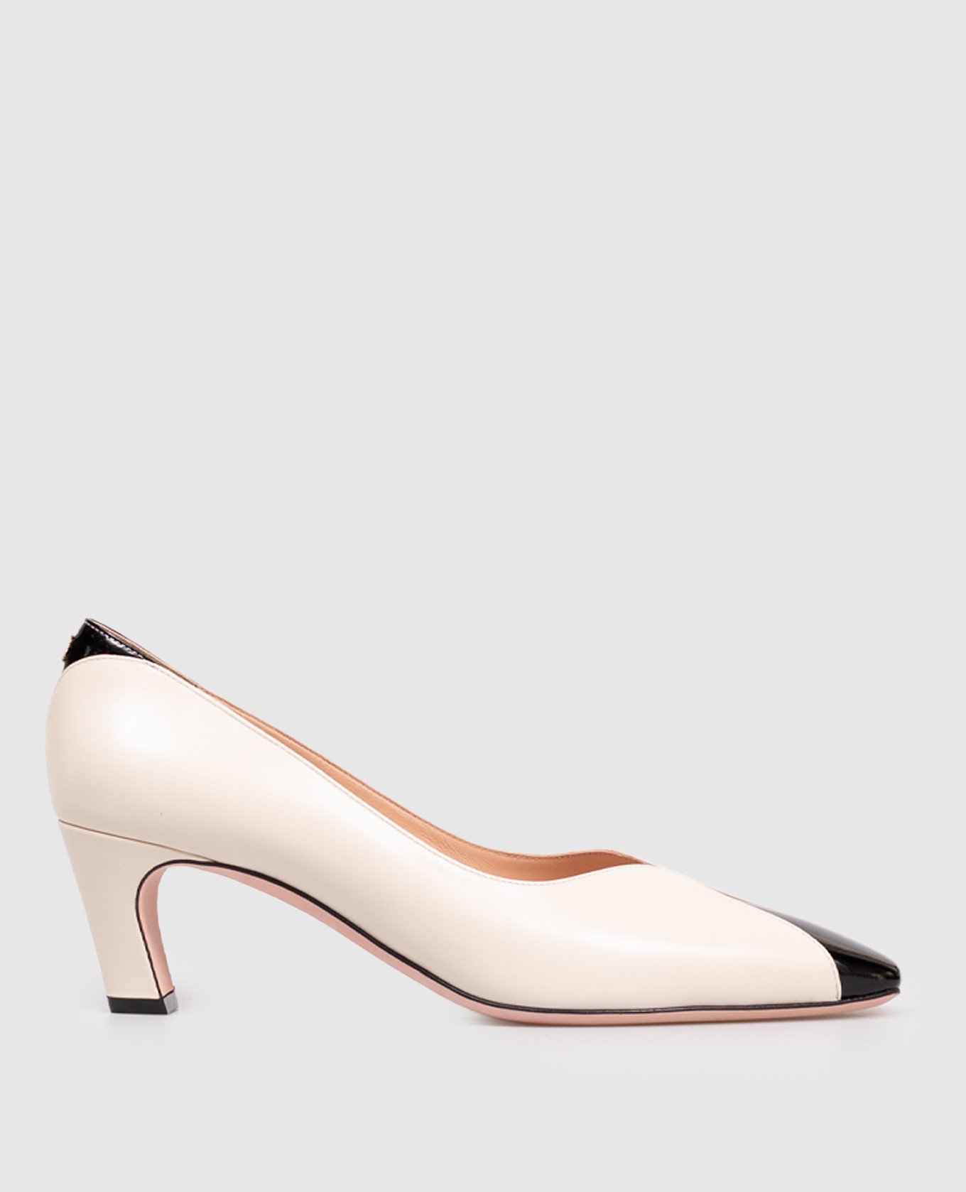 Beige leather shoes Sylt Bally