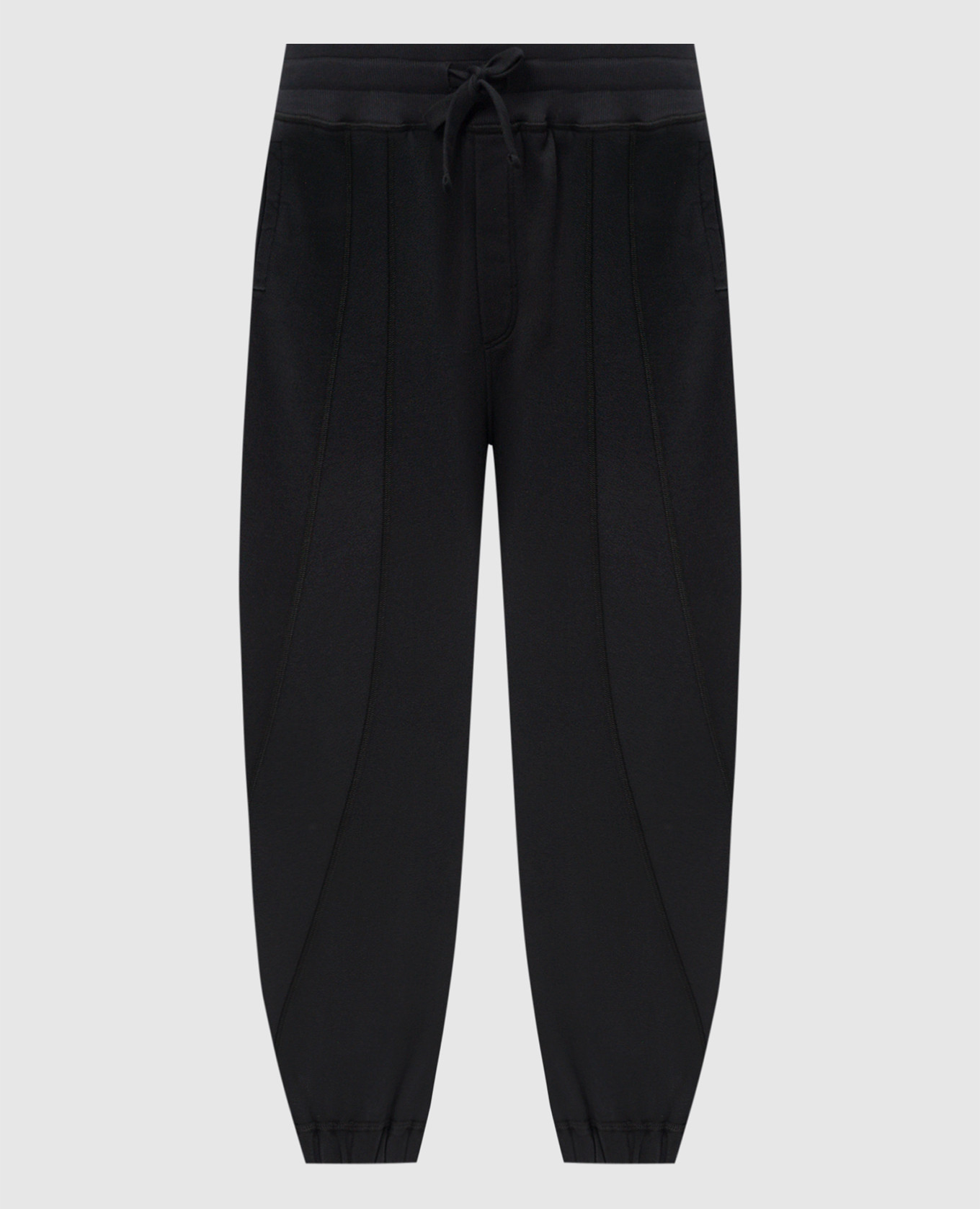 

Black joggers with contrasting logo patch Dolce&Gabbana