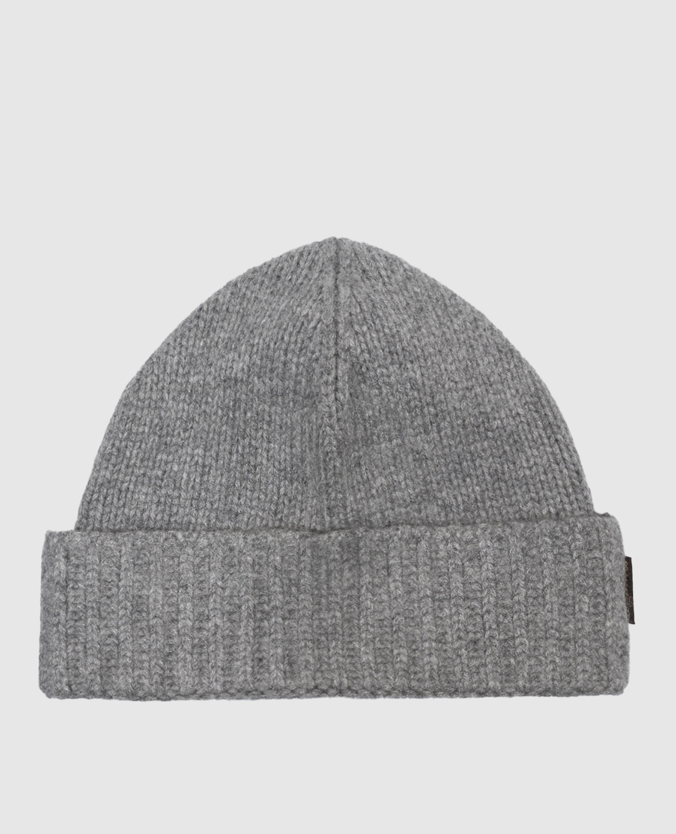 

Gray cashmere BERET hat MooRER, Grey