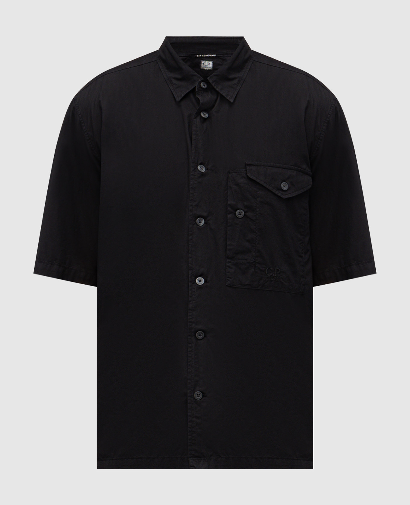 Black shirt with logo C.P. Company