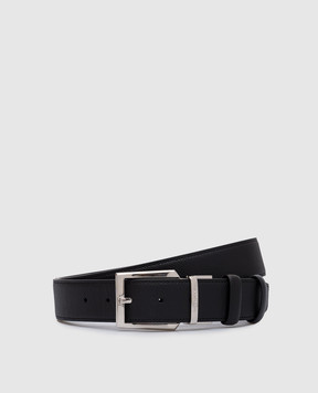 Serapian Double-sided leather belt with logo SREVLMBE705135PBG9