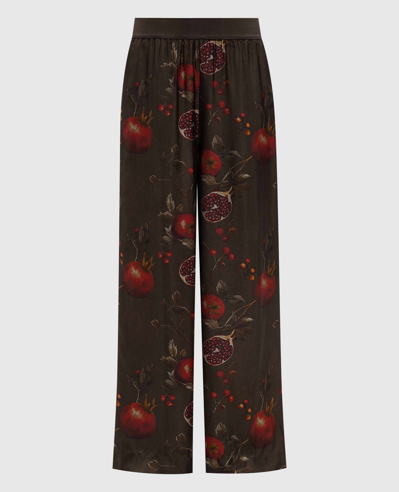 

Pansy khaki printed culottes UMA WANG