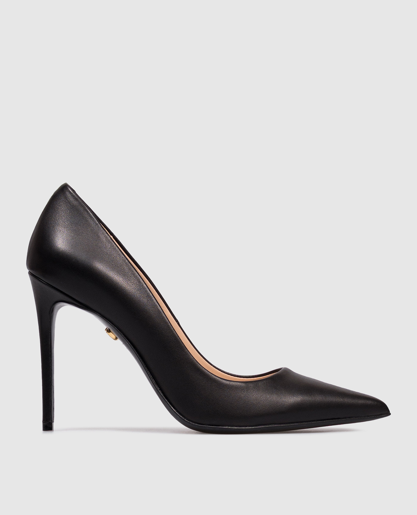 Black leather shoes Babe Pay Pls