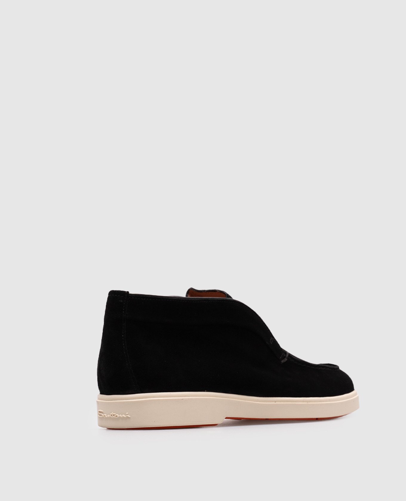 

Black suede deserts Santoni