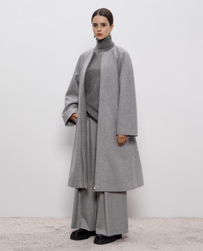 Intoca Gray wool pants 252FRANTRW1104
