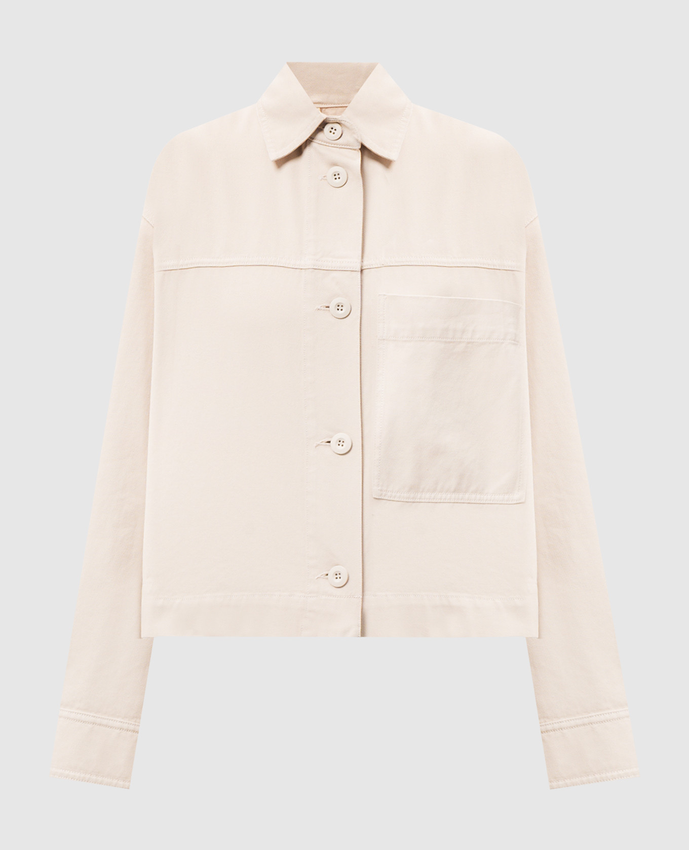 

Beige denim jacket SALITA Max Mara Weekend