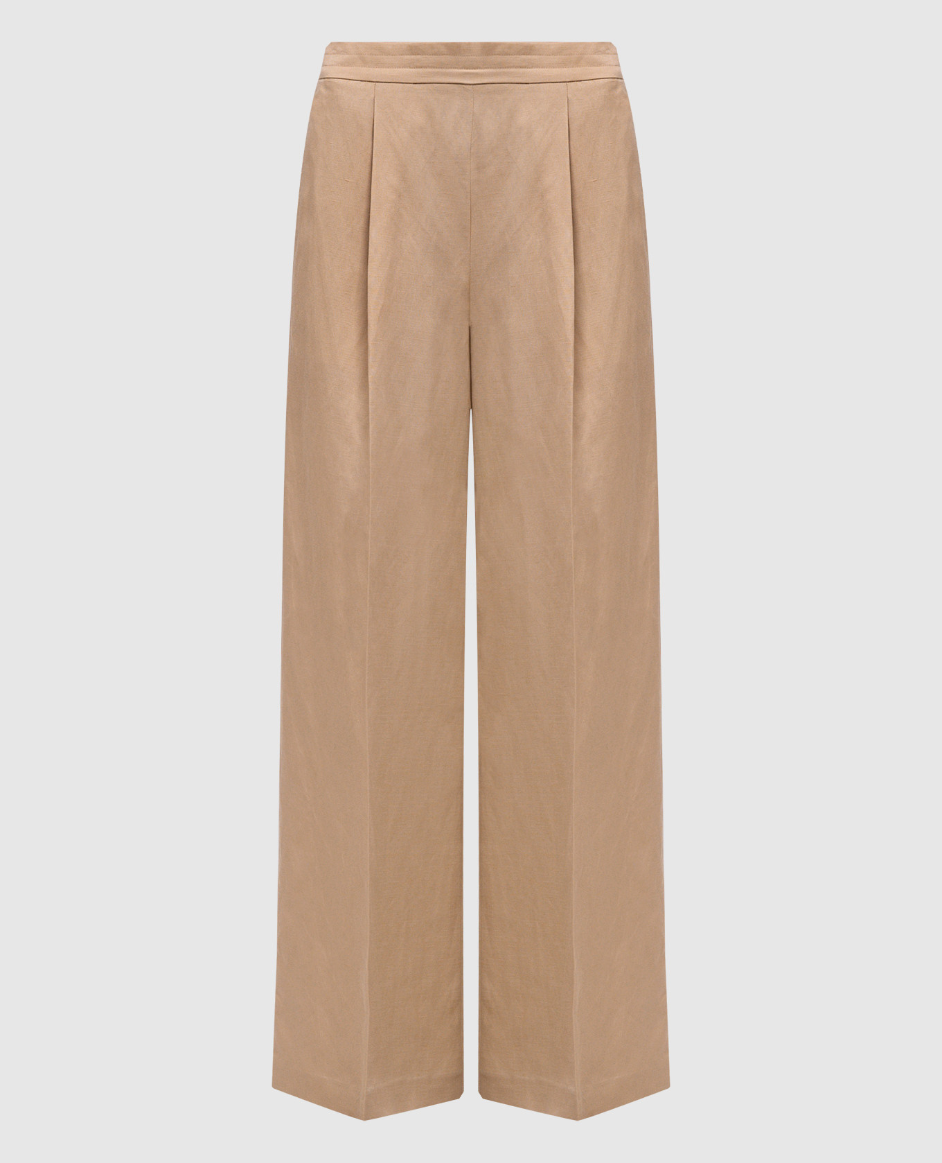 Beige linen pants Twinset