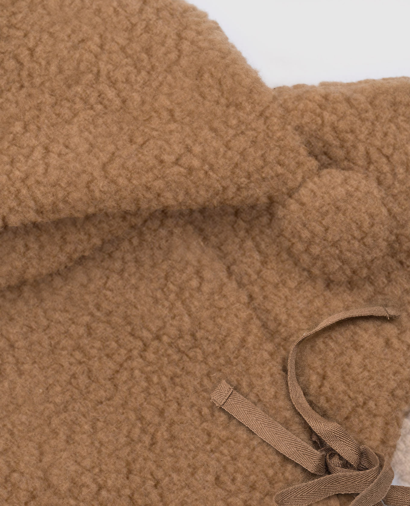 

Children's brown merino wool jumpsuit Binibamba