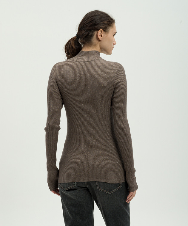 アウターその他 BRUNELLO CUCINELLI LUREX CARDIGAN Knitted cardigan with lurex Brunello Cucinelli for women