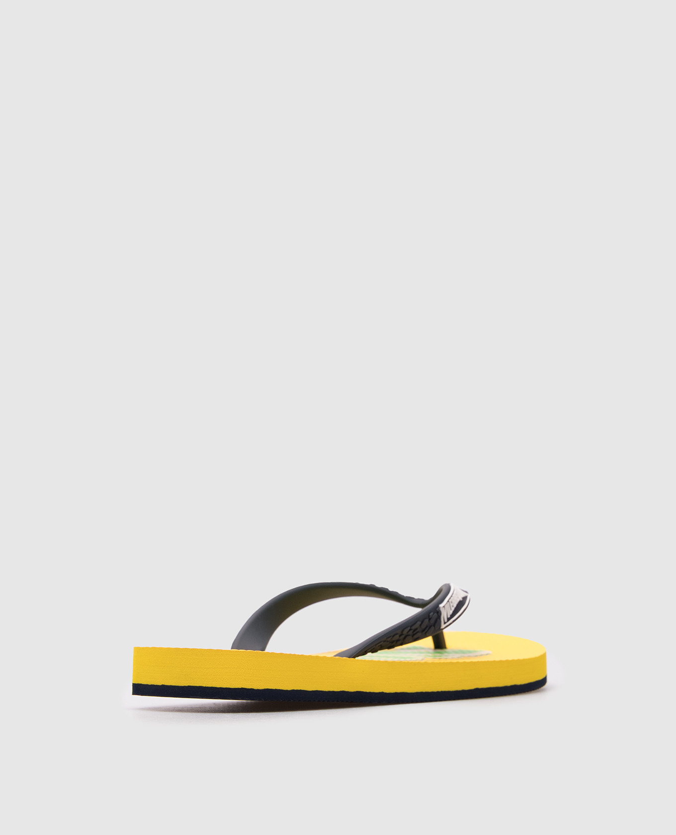 

Dad and Son children's yellow flip-flops with logo Vilebrequin