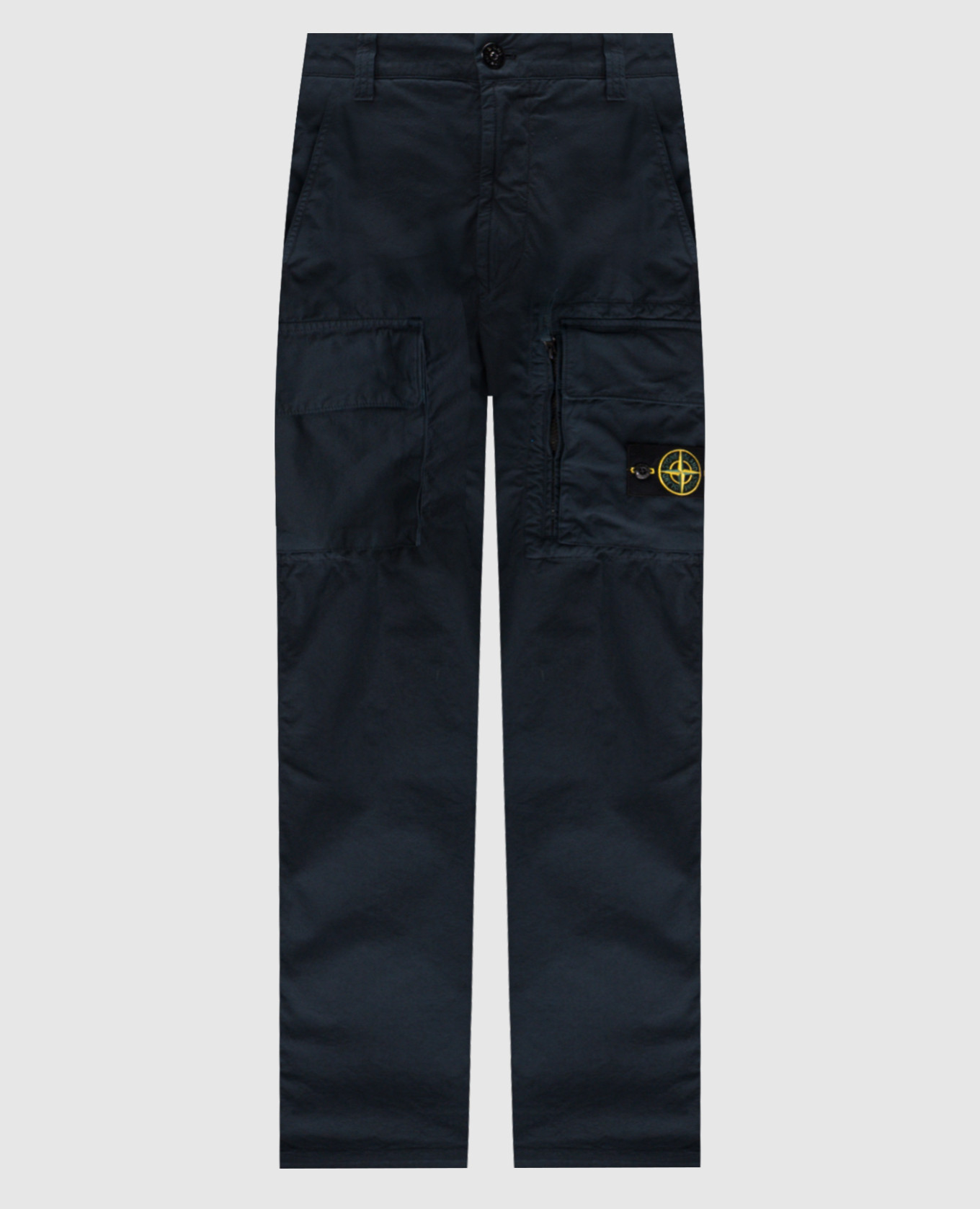 

Blue cargo with logo patch Stone Island