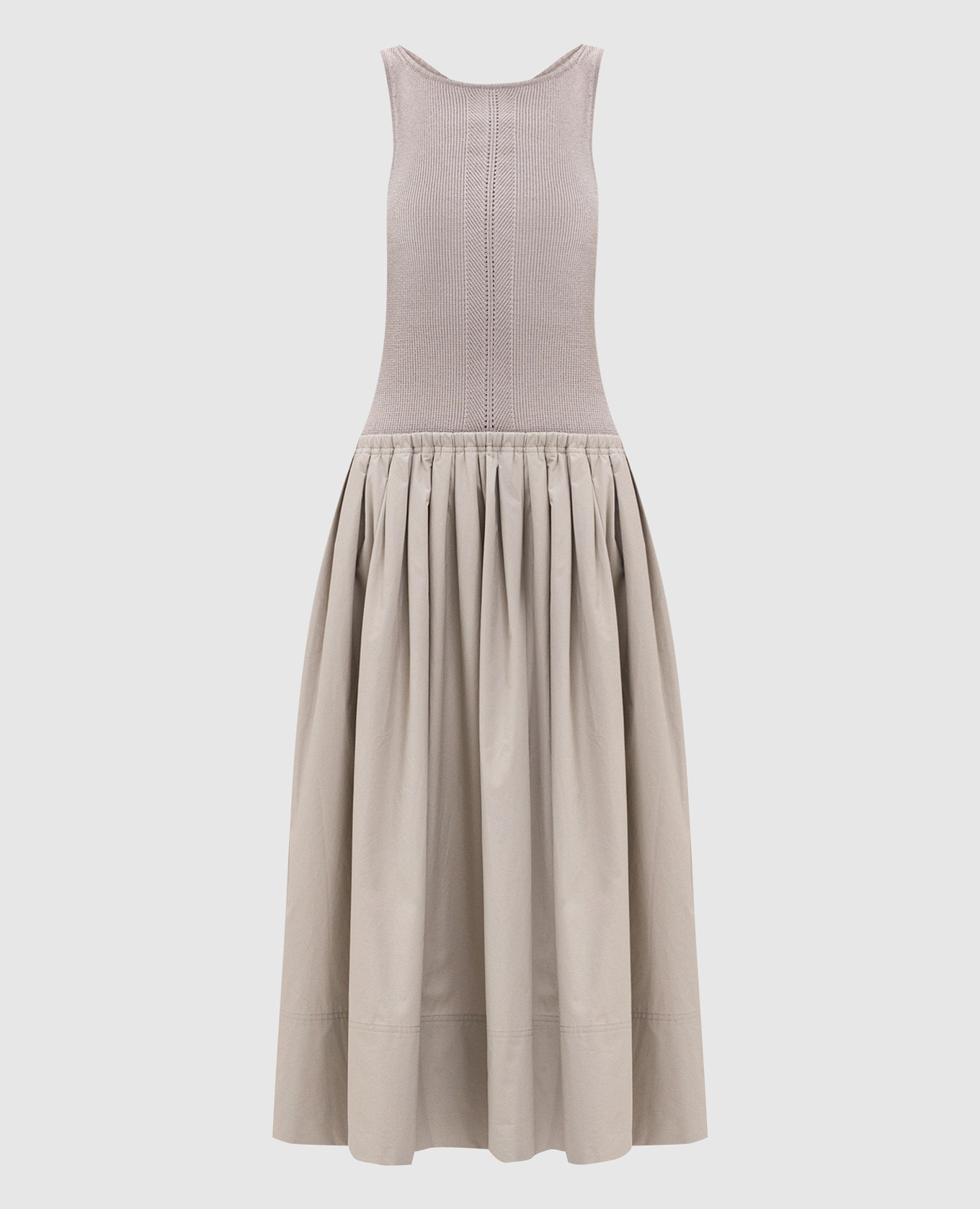 

Beige Tori dress with silk PROENZA SCHOULER