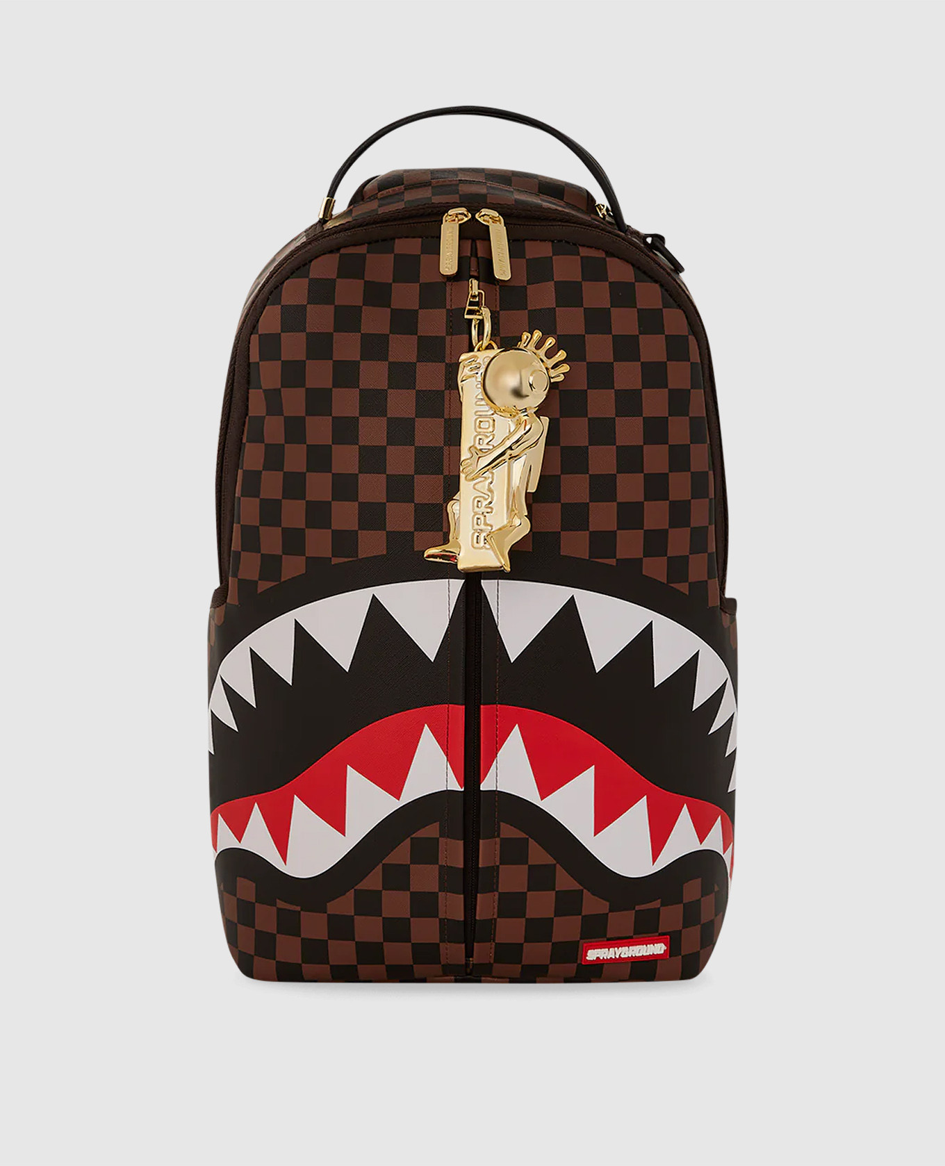 

ASTROMANE children's brown backpack with suspension Sprayground, Коричневый
