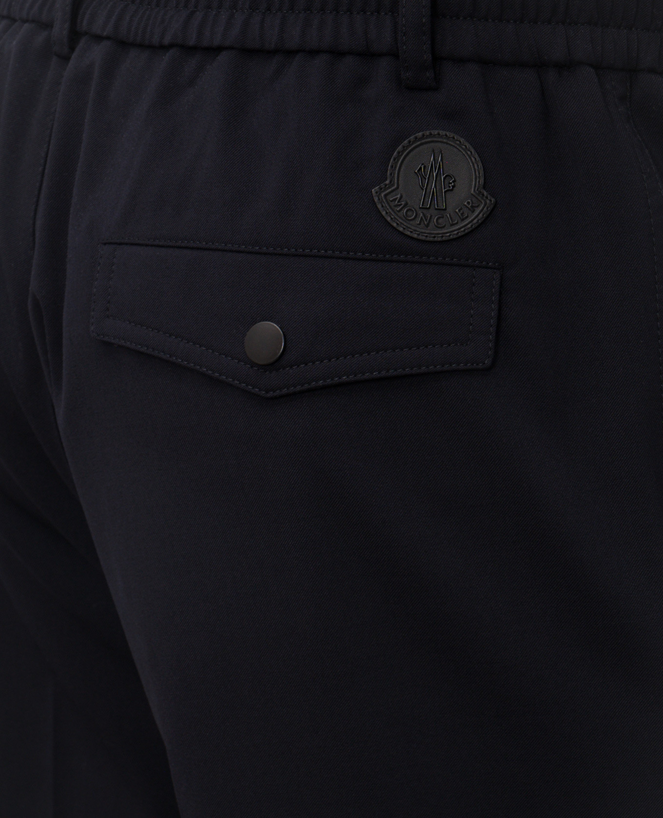 

Blue pants with wool Moncler