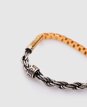 Versace Chain bracelet with logo 10205491A00620