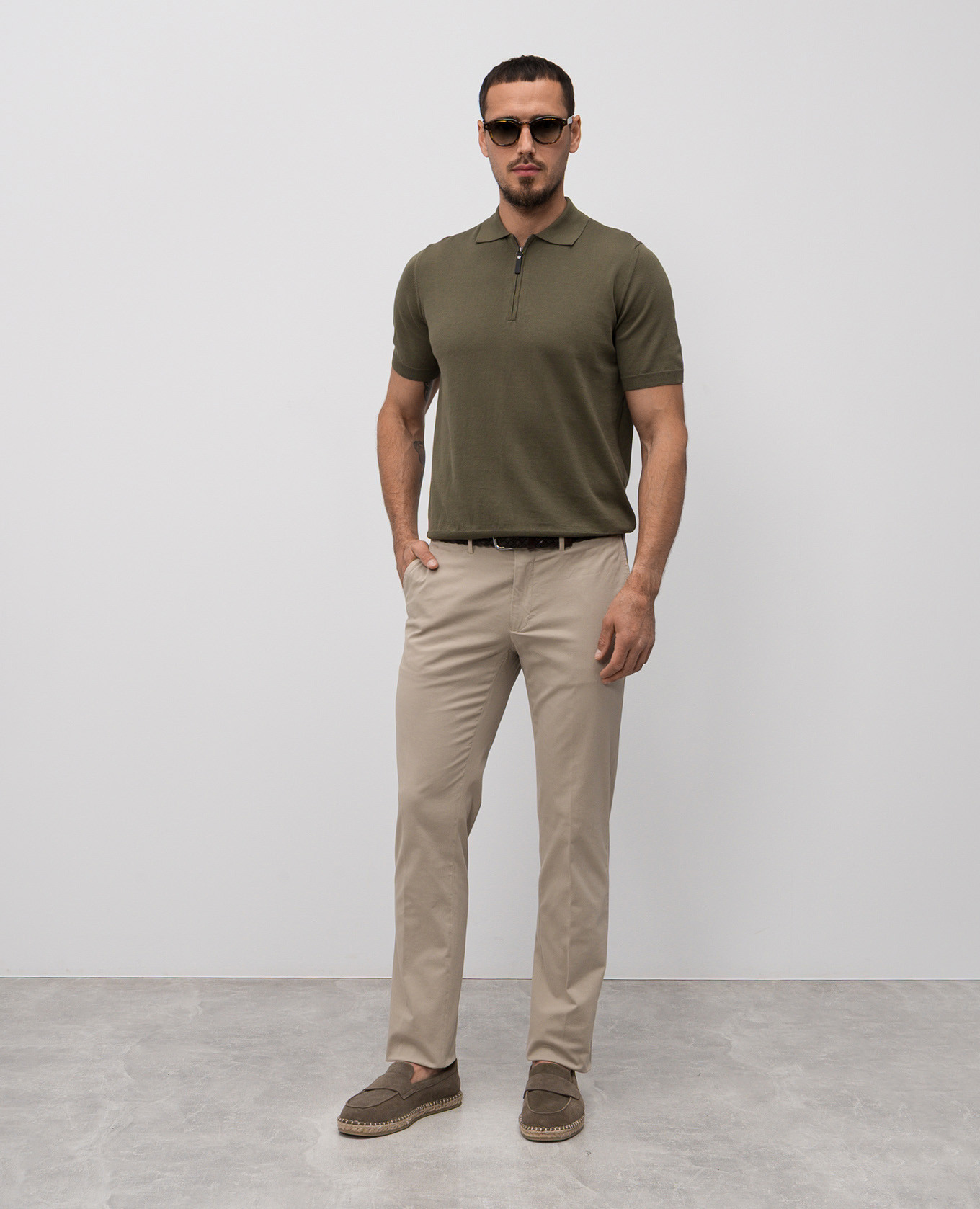

Green pants Canali