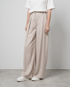 MooRER Riven-NTF beige pants RIVENNTF
