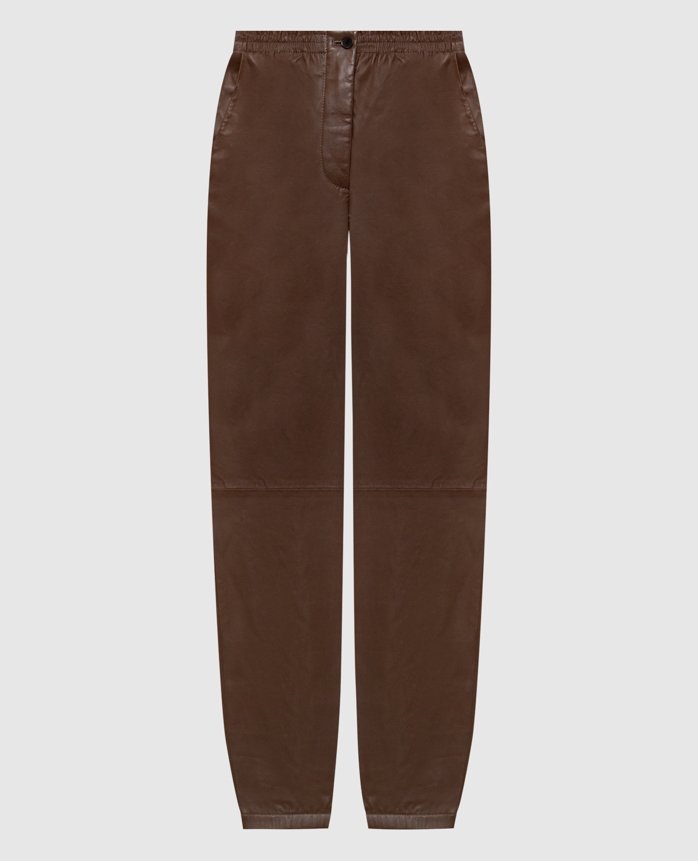 

Brown leather pants JOSEPH