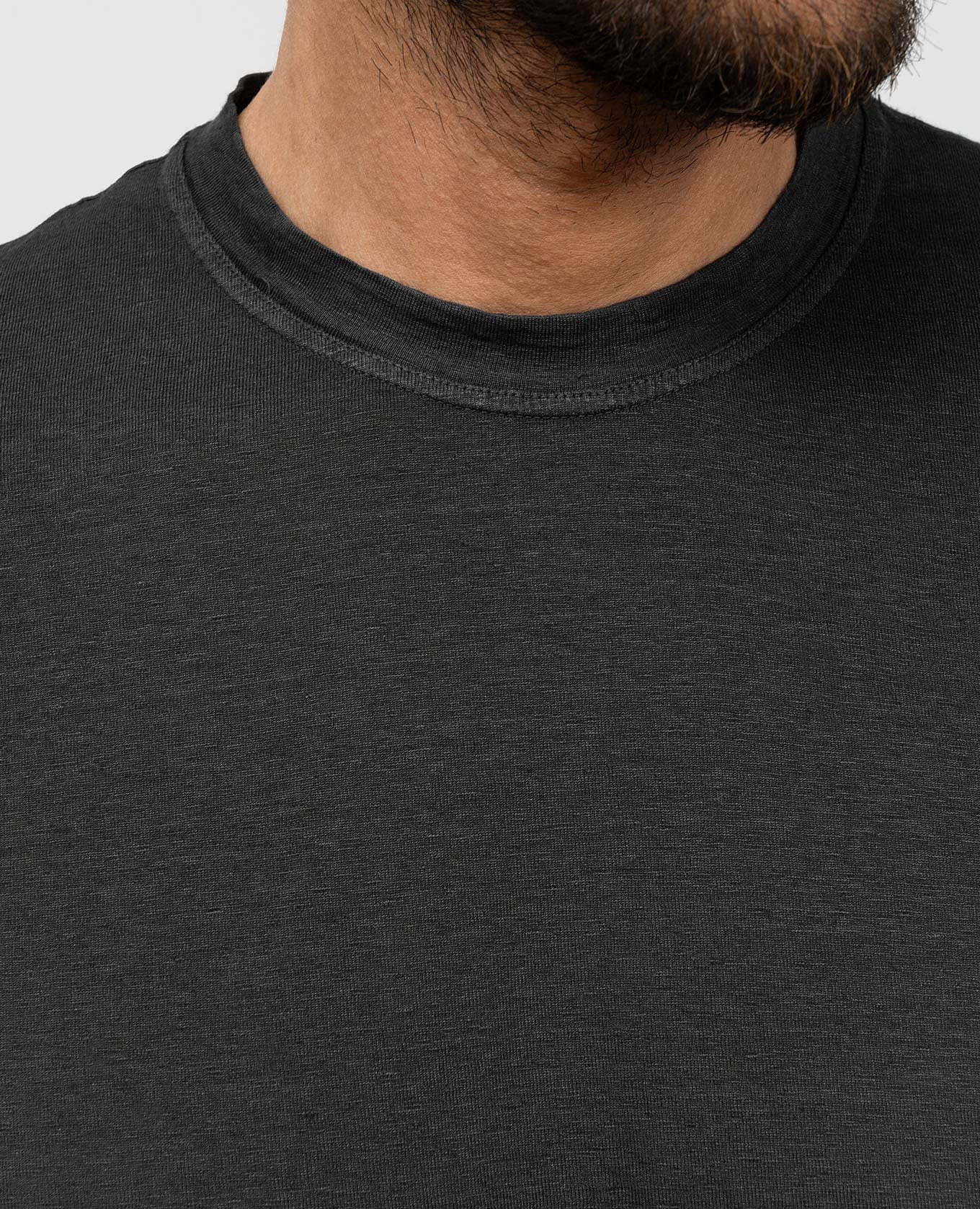 

Gray linen T-shirt Cashmere&Whiskey, Grey
