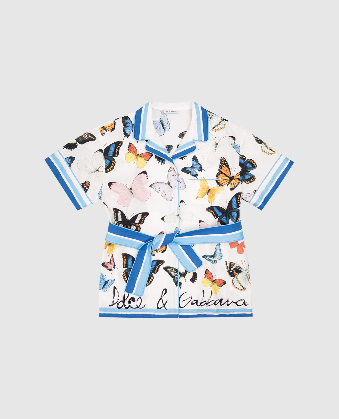 

Children's white printed blouse Dolce&Gabbana