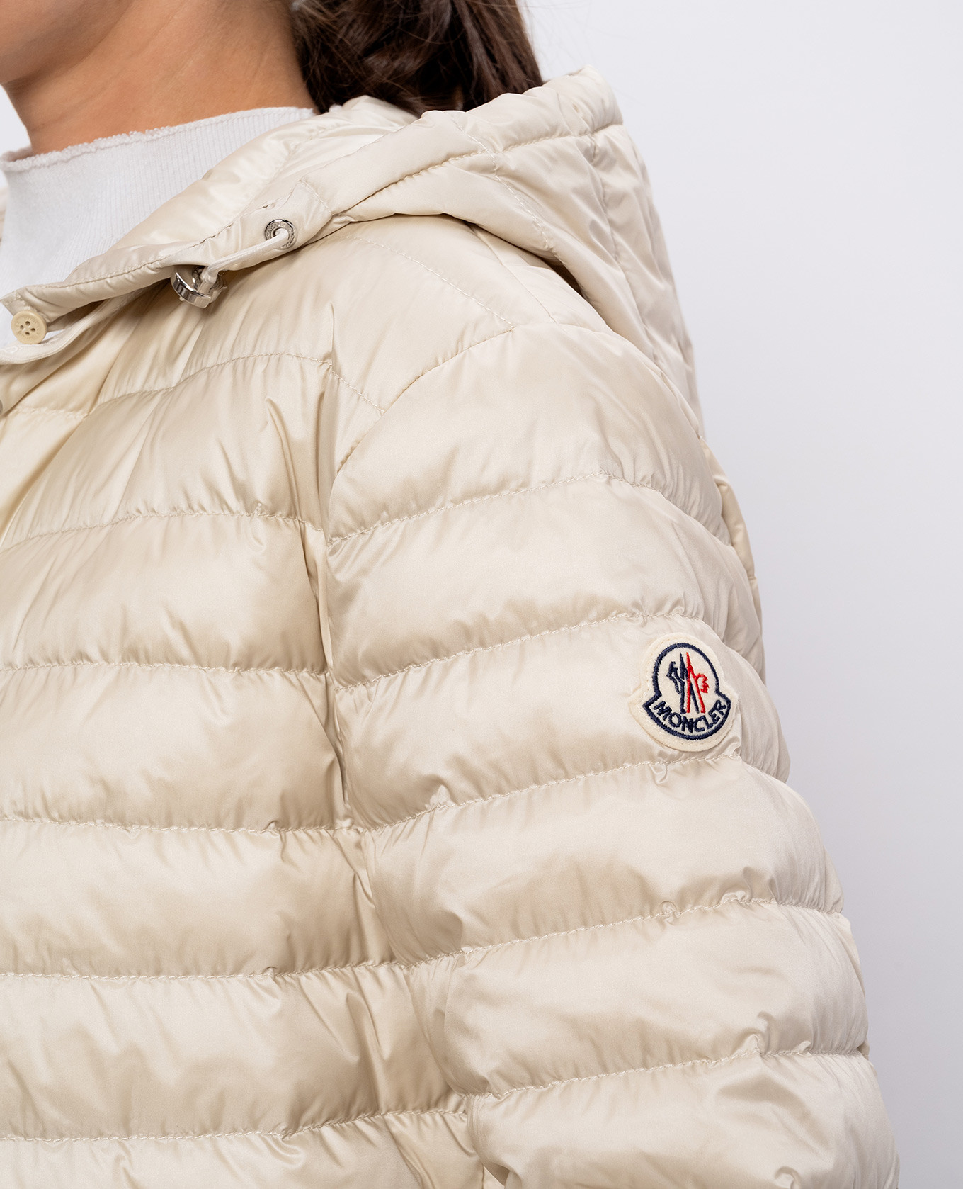 

Beige Oredon down jacket Moncler