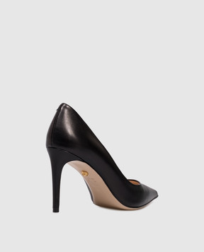 Babe Pay Pls Black leather shoes 201801KO