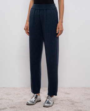 LISA YANG Blue Symone cashmere pants 2025325