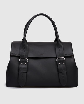 Max Mara Black leather bag ARCHETIPO ARCHETIPO8V2