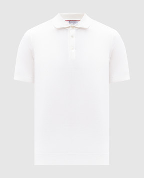 Brunello Cucinelli White polo M29800125
