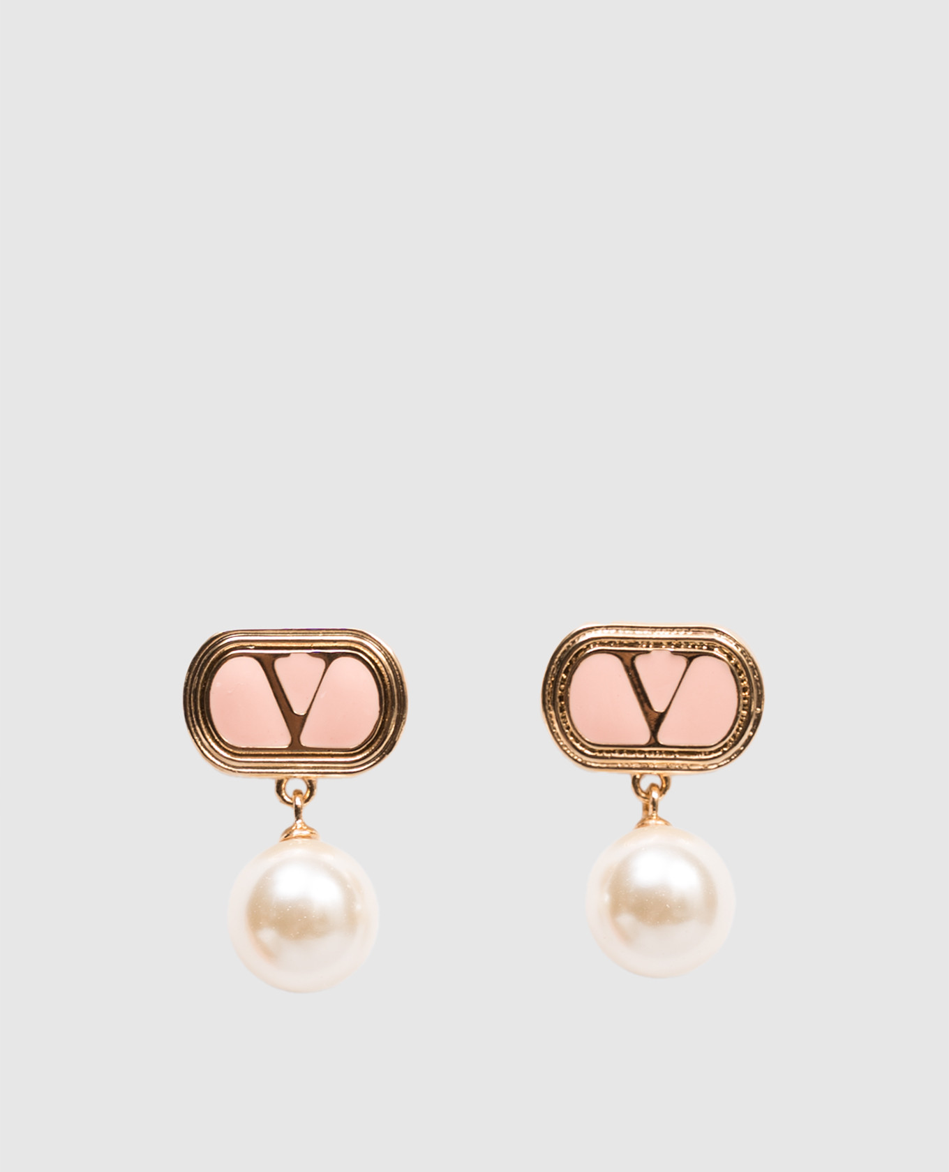 Ovalette earrings with beads Valentino