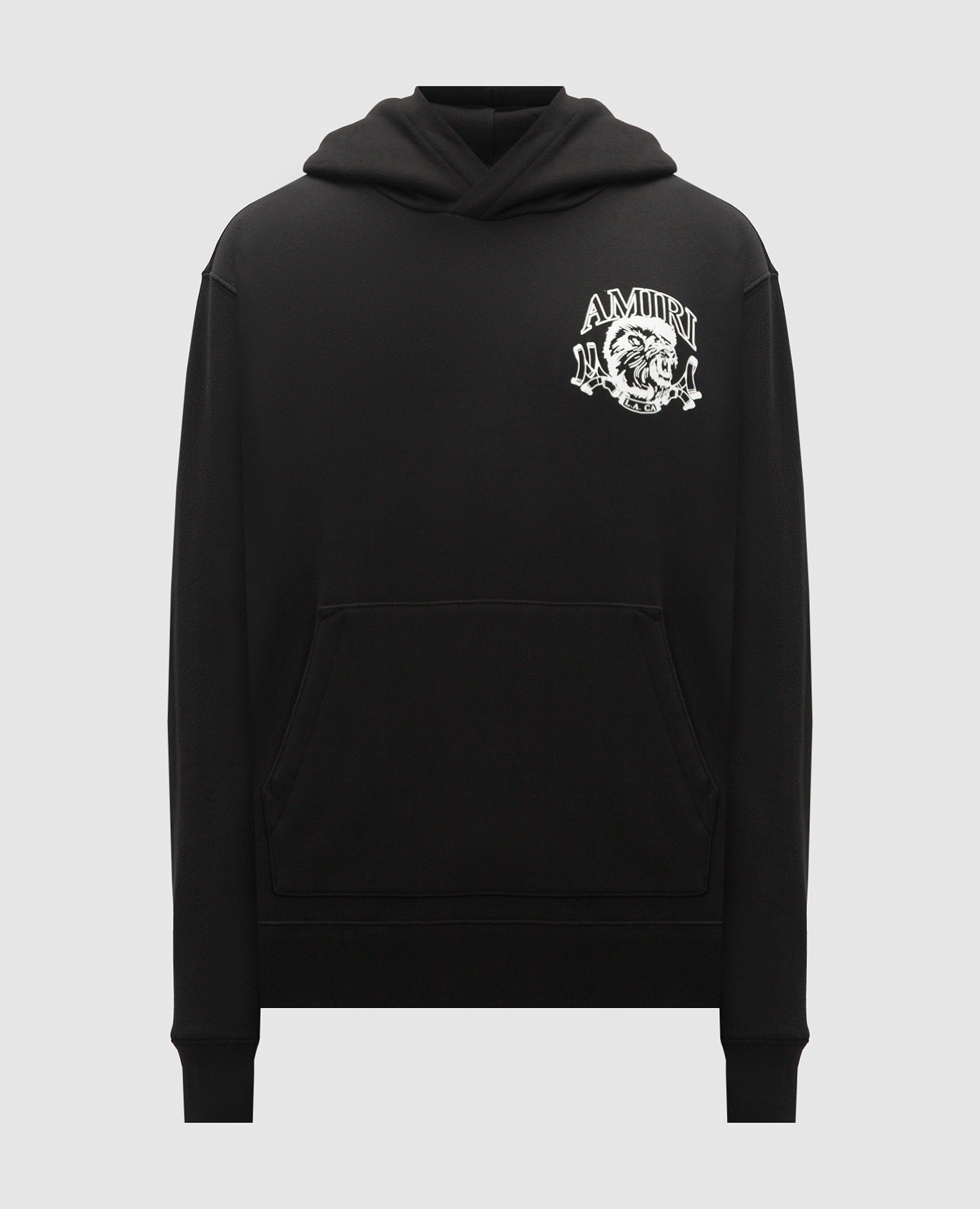 

Black Lion hoodie with logo print AMIRI