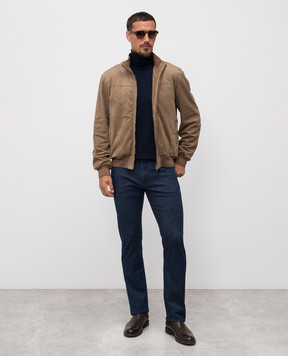 Canali Suede jacket LE00298O70466