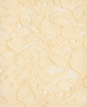 Valentino Yellow lace knee-highs 6B0KI03R9BT