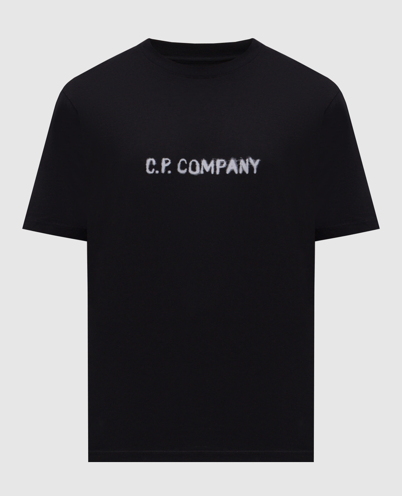 

Black T-shirt with print C.P. Company