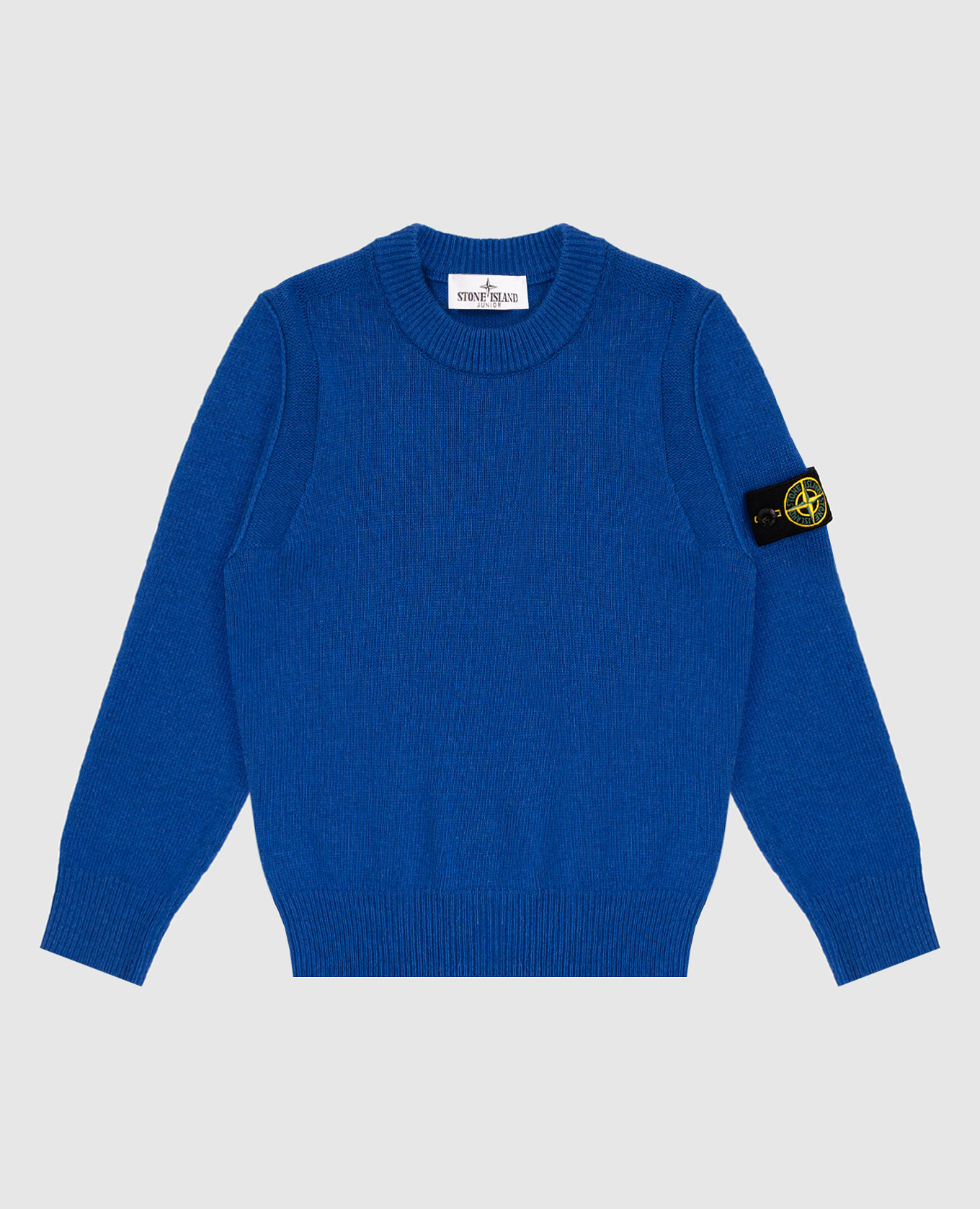 Children&#39;s blue sweater with wool and cashmere Stone Island