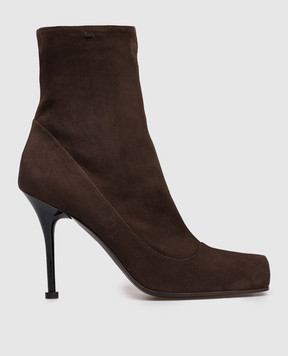 Premiata Brown suede ankle boots M7229