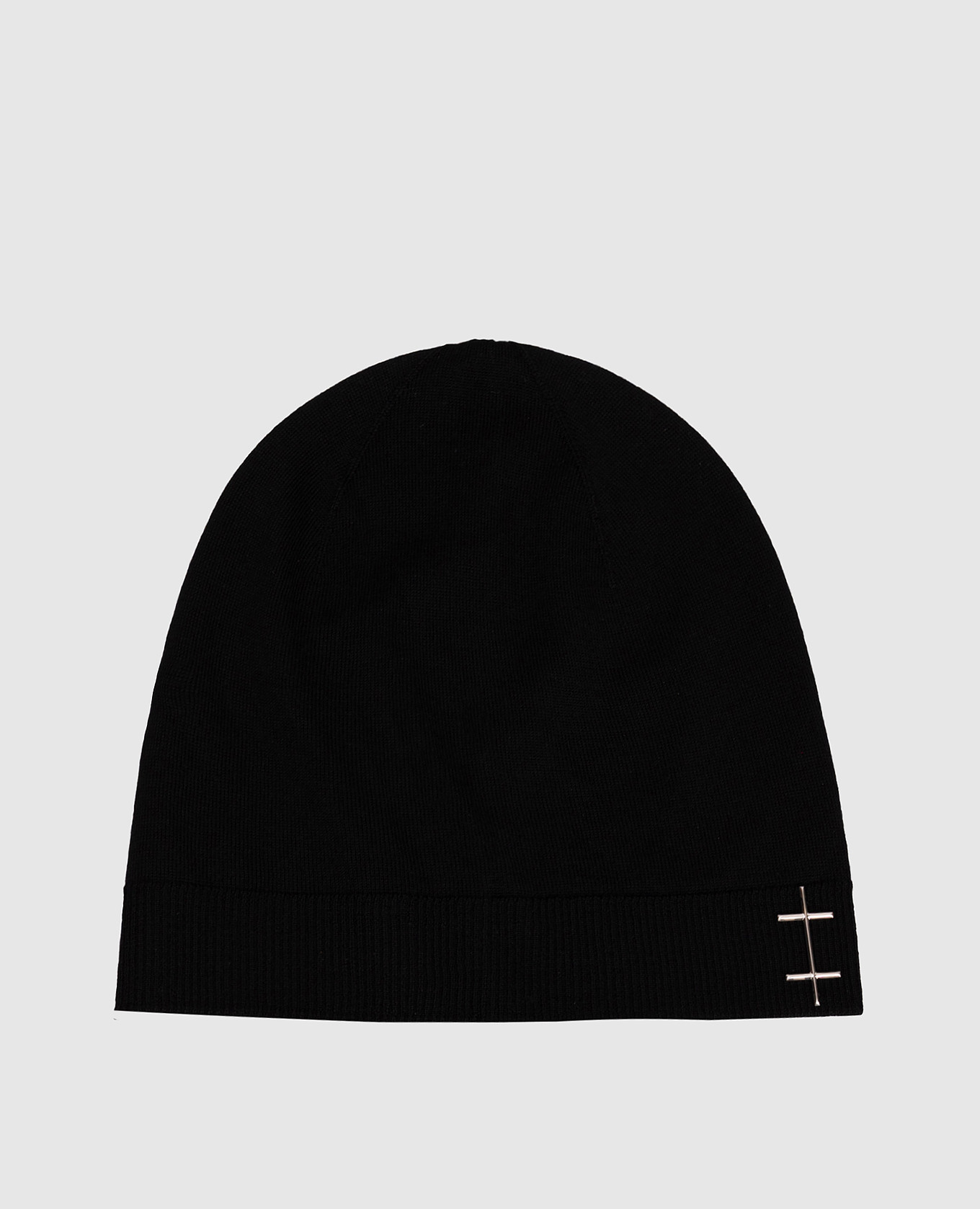 

Black FRESNEL wool hat Heliot Emil