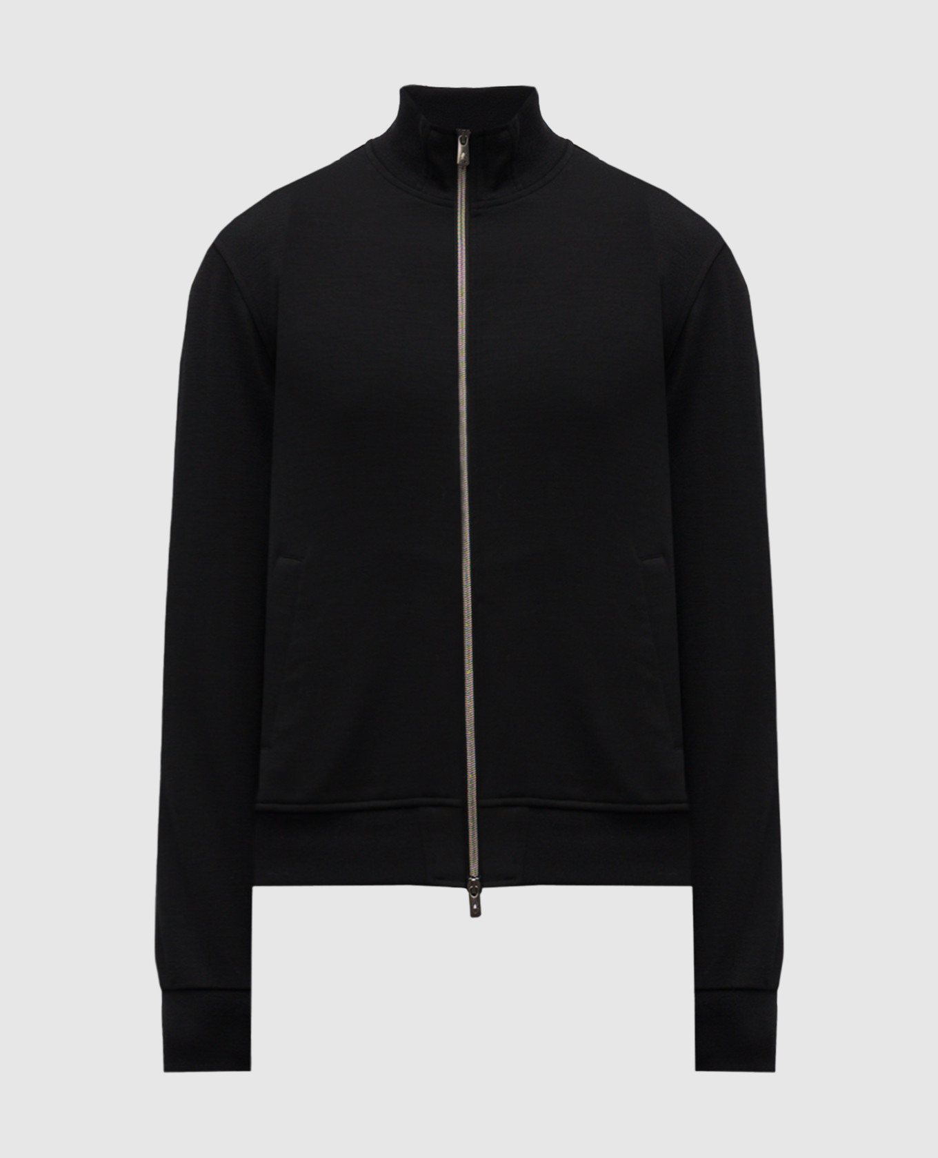 

Black wool sports jacket CAPOBIANCO