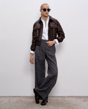 Brunello Cucinelli Beige cashmere and silk jumper M13800000P