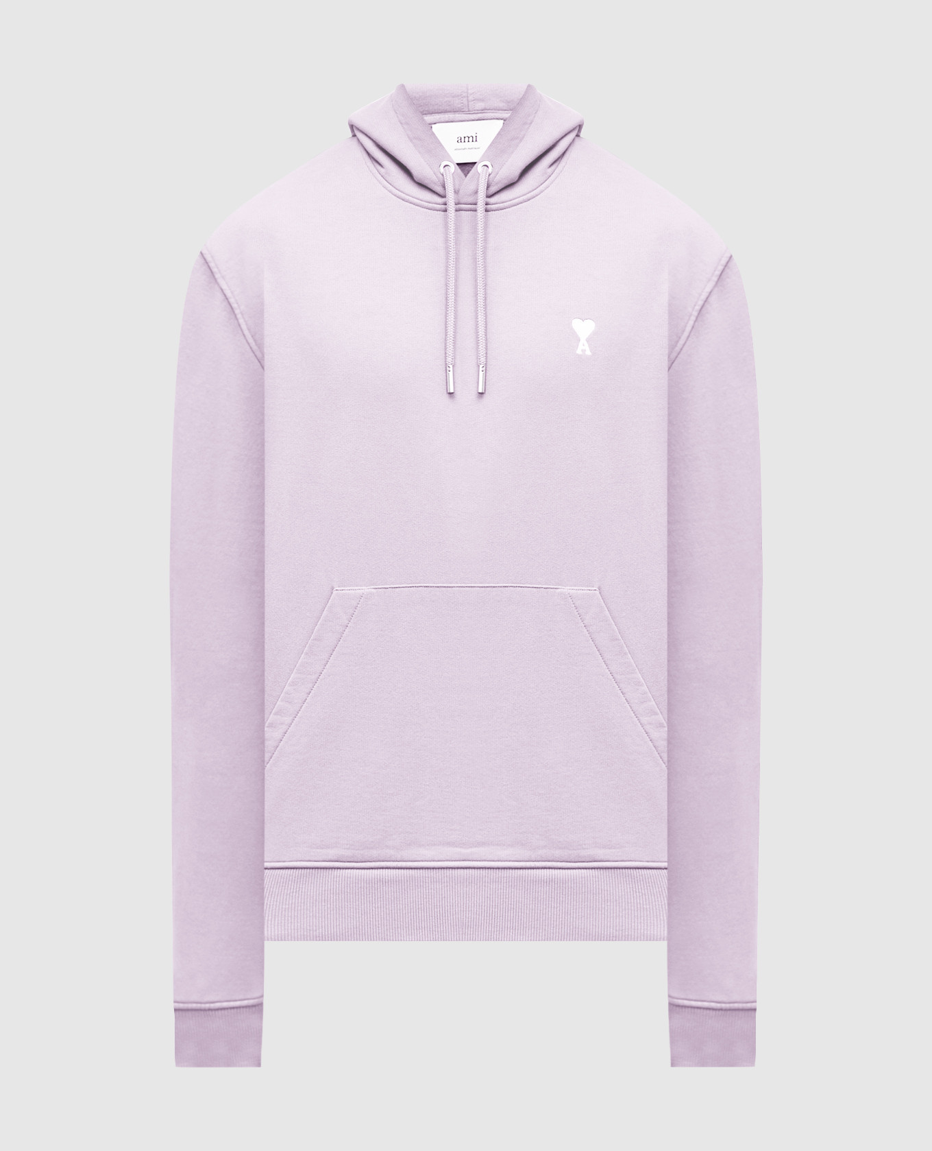 

Purple hoodie with Ami de Coeur emblem embroidery Ami Paris, Violet