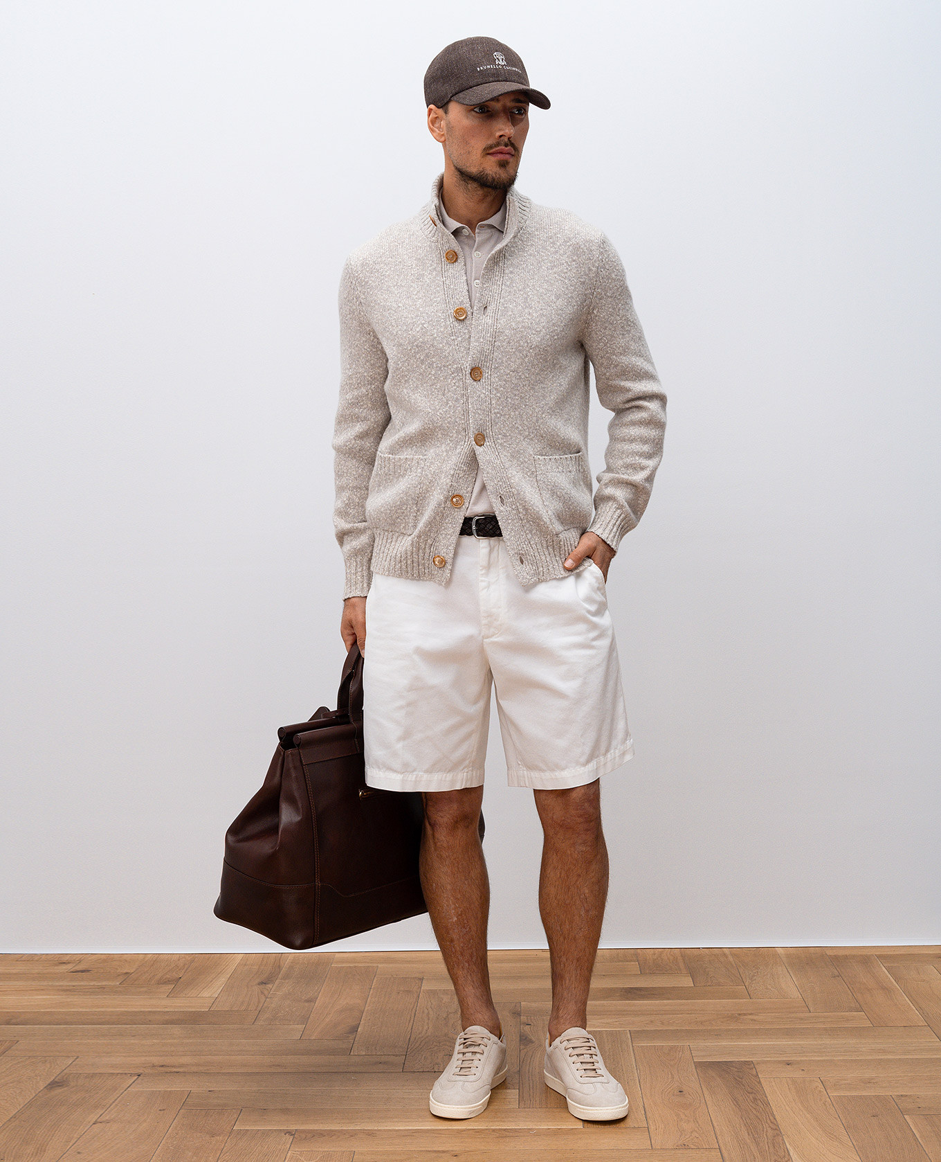 

Beige polo Brunello Cucinelli