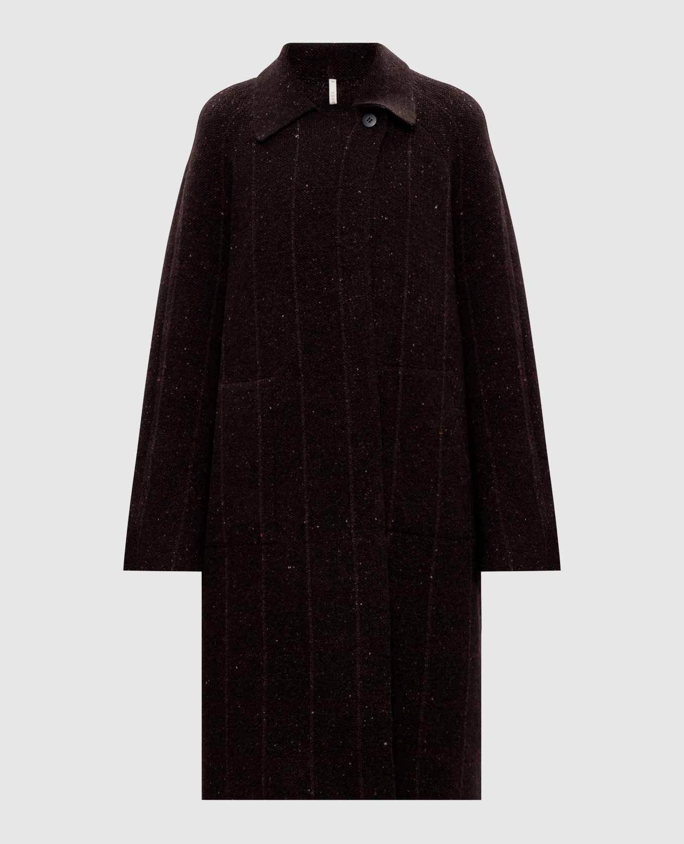 

Brown wool and cashmere coat BOBOUTIC
