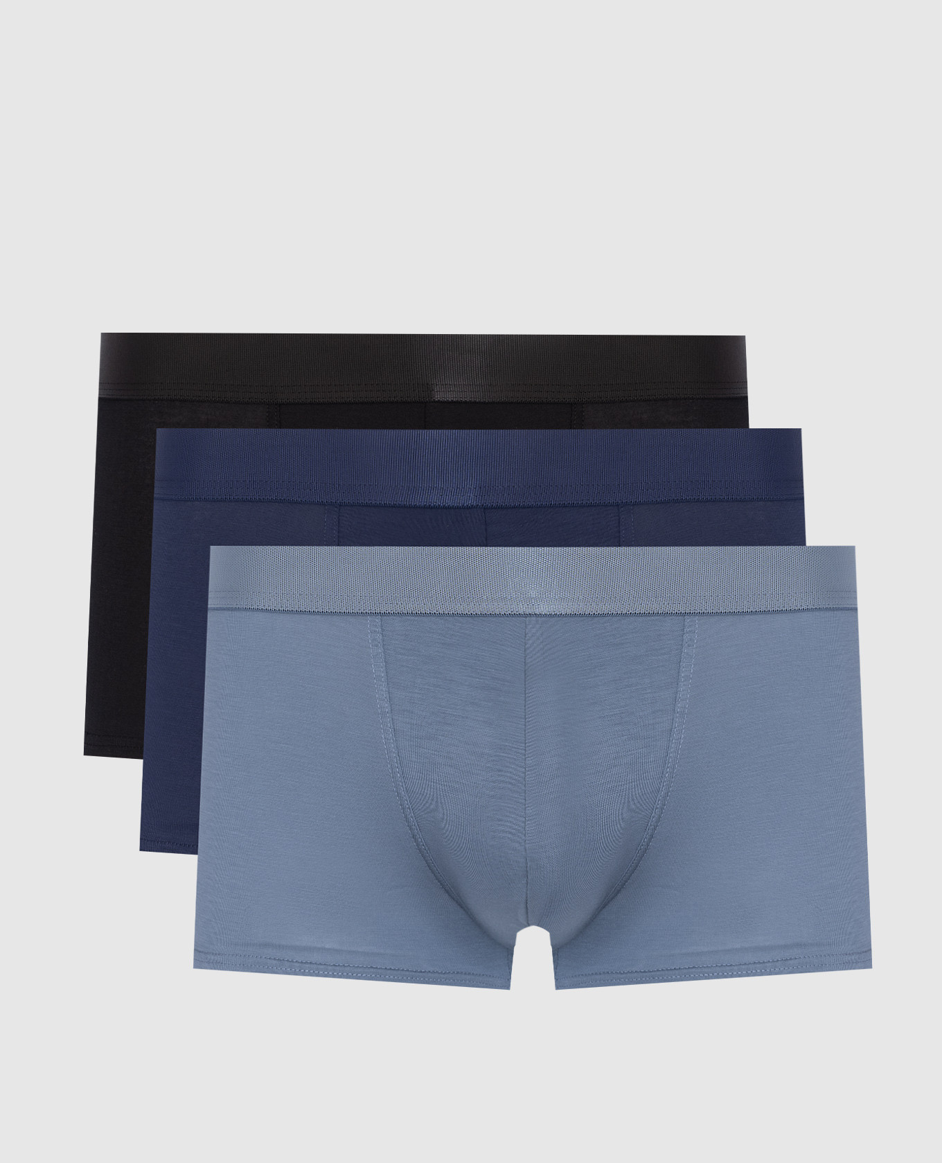 

A set of hippy briefs with a logo CDLP, White