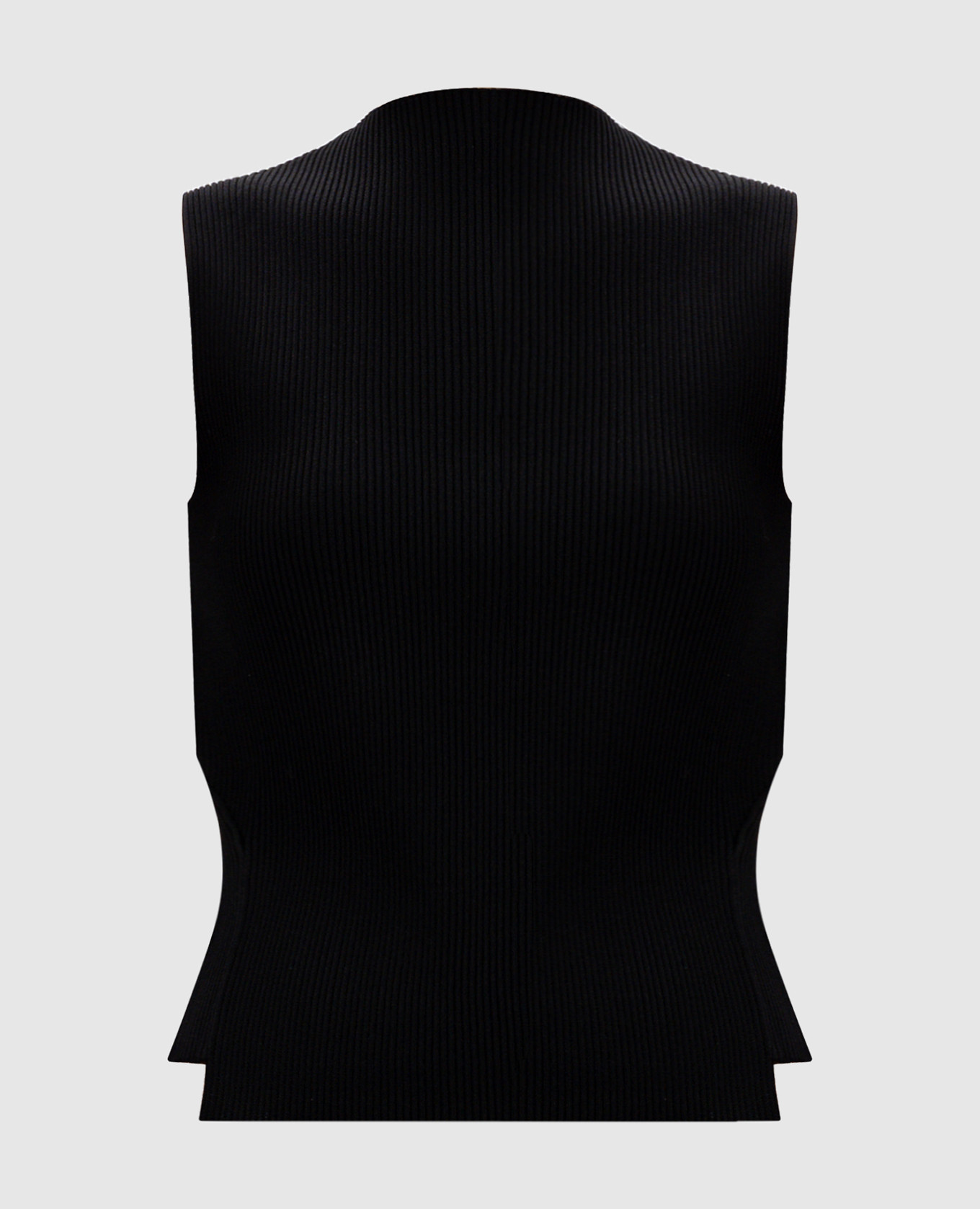 

Black ribbed top Victoria Beckham