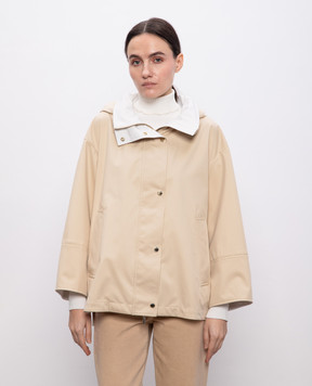 MooRER Beige raincoat LAWRIE LAWRIEADB