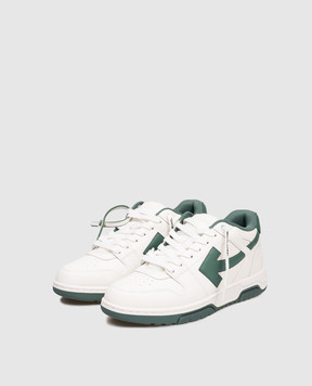 Off-White Out Of Office white leather sneakers M189F5L001