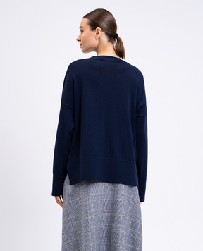 Momoni Larkin blue wool sweater MOKN011MO34